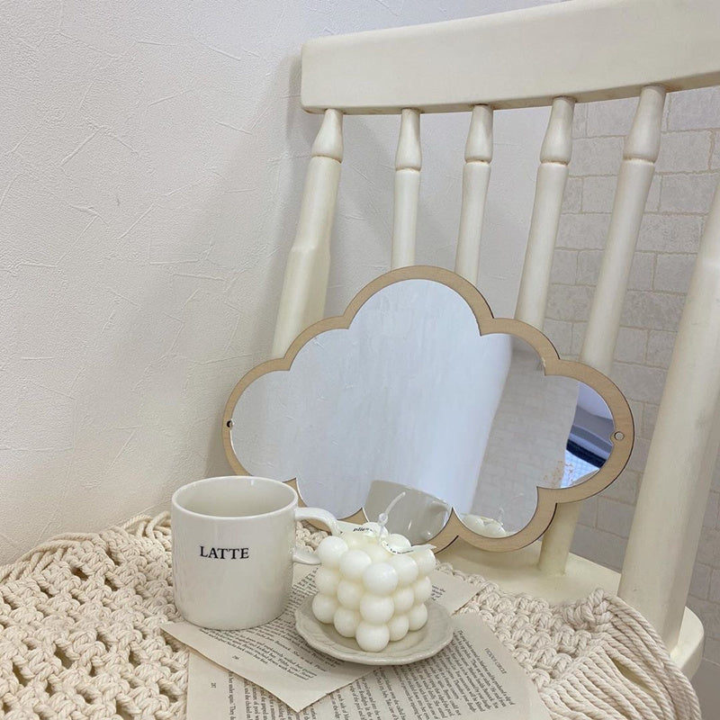 Decorative Mirror Glass Door Living Room Wall Hanging Mirror Desktop Bedroom Sticker Hanging Mirror