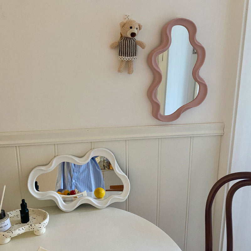 Dresser Clouds Mirror Makeup Mirror Wall-mounted Household Desk