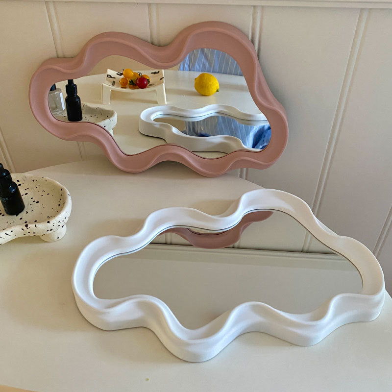 Dresser Clouds Mirror Makeup Mirror Wall-mounted Household Desk