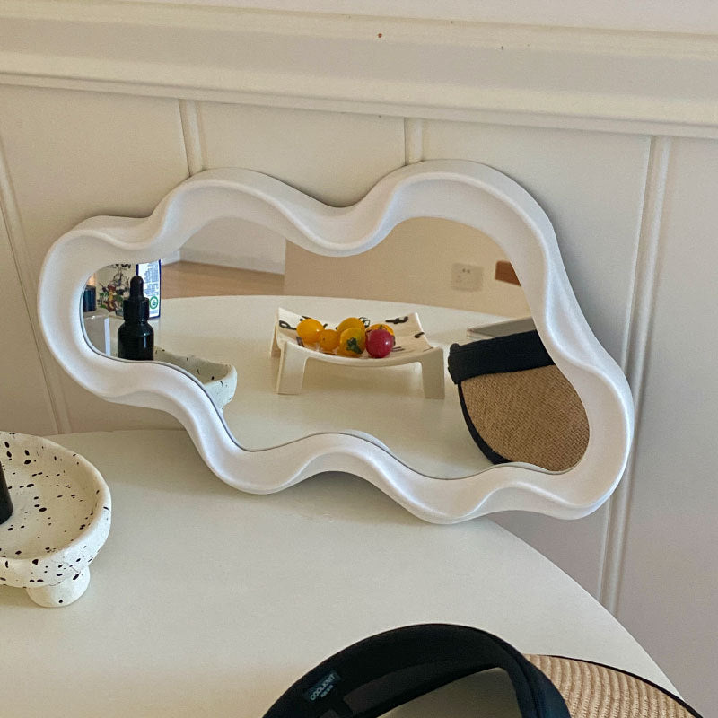 Dresser Clouds Mirror Makeup Mirror Wall-mounted Household Desk